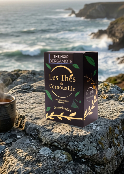 Thé noir Bergamote - 18 Infusettes Pyramides