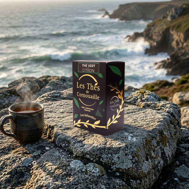 Thé vert Citron - 18 Infusettes Pyramides