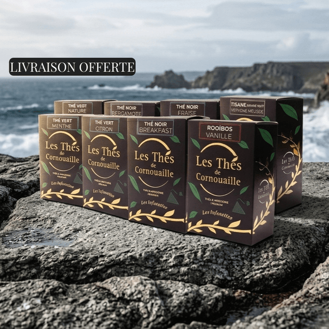 Assortiment "L'intégrale de Cornouaille" - 144 Pyramides - Les Thés de Cornouaille