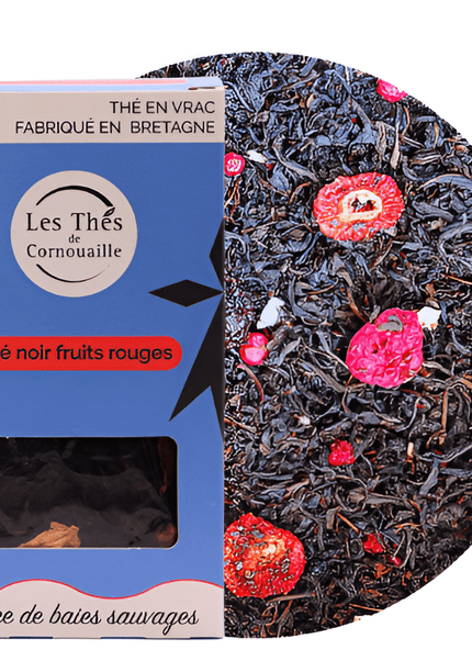 Thé noir Délice de baies sauvages - vrac 50g - Les Thés de Cornouaille