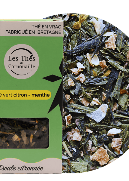 Escale citronnée - vrac 50g - Les Thés de Cornouaille