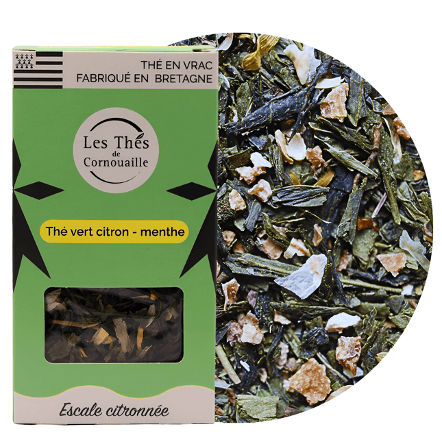 Escale citronnée - vrac 50g - Les Thés de Cornouaille