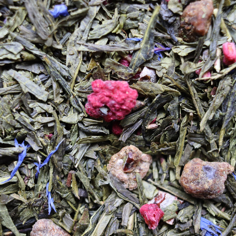 Framboise givrée - vrac 50g - Les Thés de Cornouaille