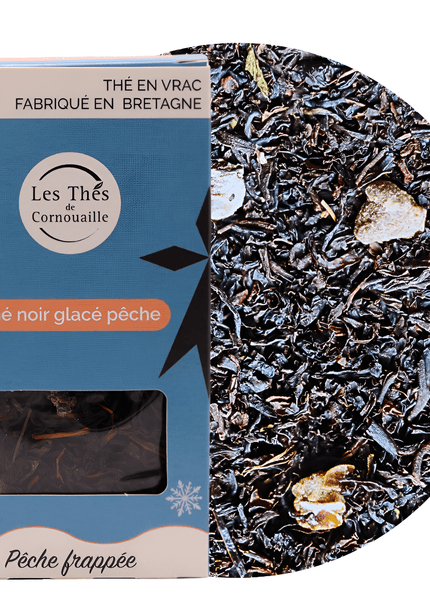 Pêche frappée - vrac 50g - Les Thés de Cornouaille