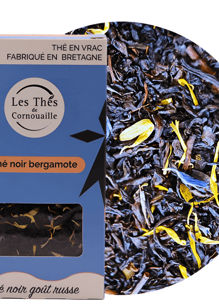 Thé noir goût russe - vrac 50g - Les Thés de Cornouaille