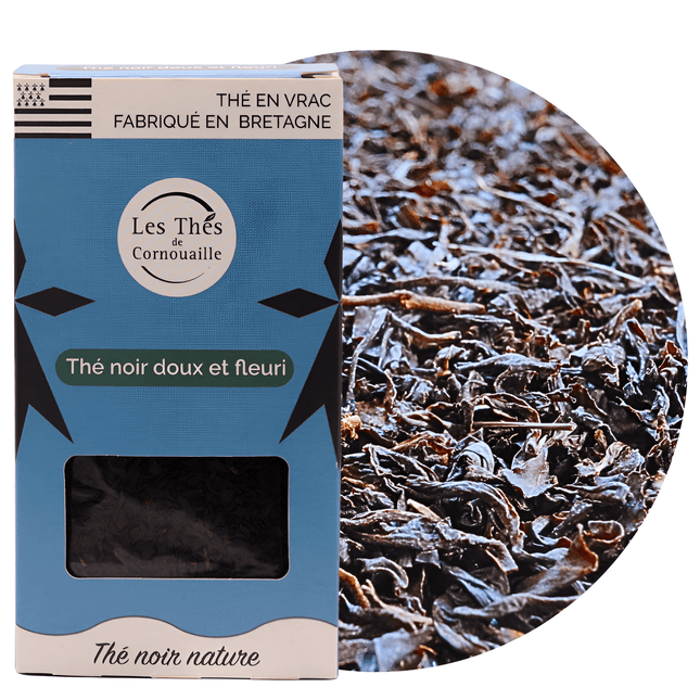 Thé noir nature - vrac 50g - Les Thés de Cornouaille