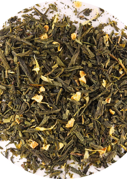 Thé vert Citron - 18 Infusettes Pyramides - Les Thés de Cornouaille