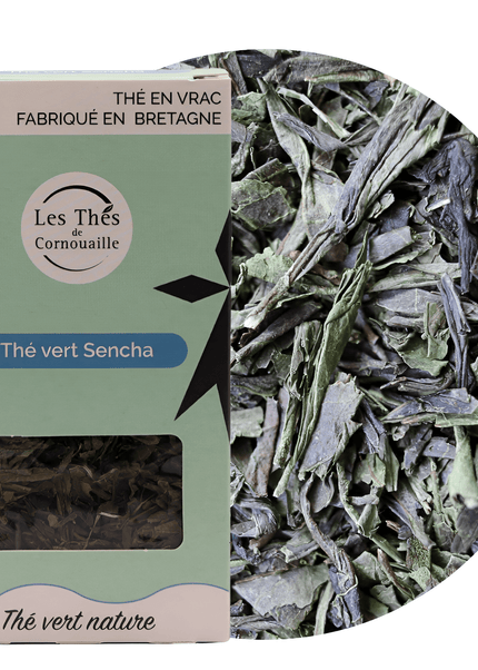 Thé vert Sencha - vrac 50g - Les Thés de Cornouaille
