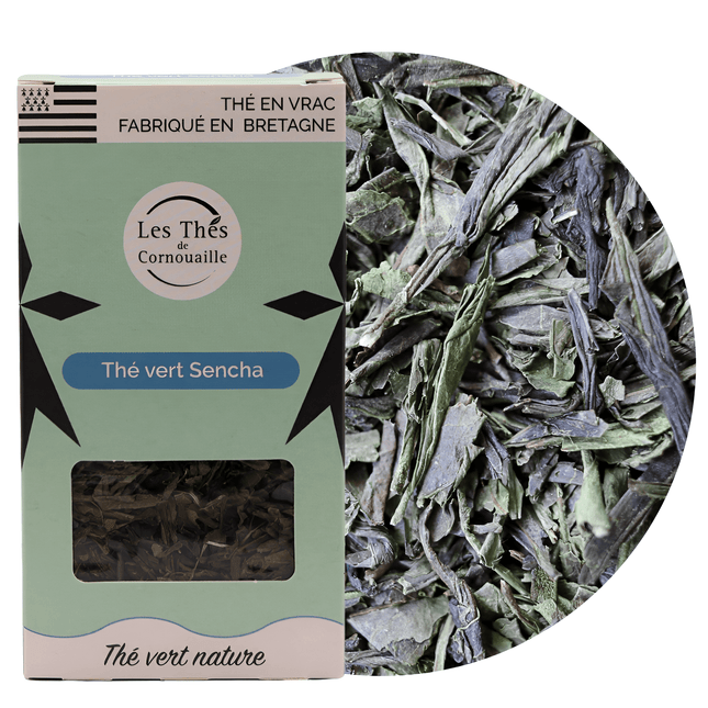 Thé vert Sencha - vrac 50g - Les Thés de Cornouaille